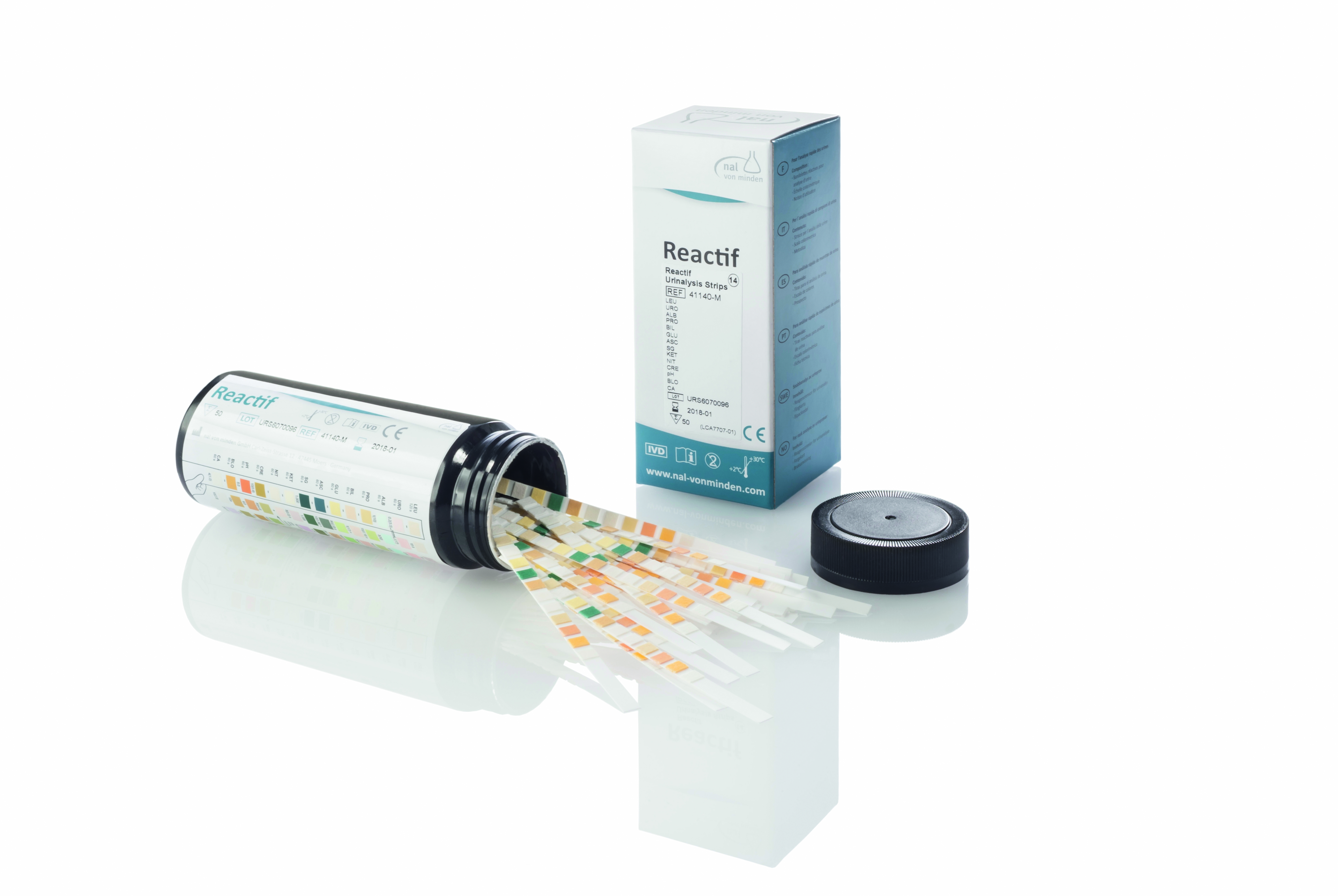 Reactif Urinanalysestreifen