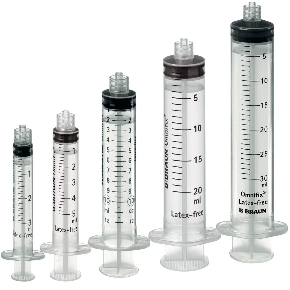 Einmal-Spritzen 3-teilig - Luer-Lock
